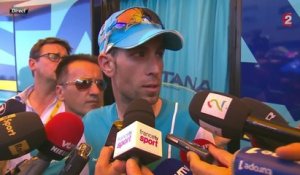 VIDEO - Vincenzo Nibali : "Je ne suis même pas le petit frère du Nibali de l'an passé"