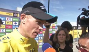 Cyclisme - Tour de France : Froome «Un scénario de rêve»