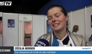 Escrime : Cécilia Berder médaillée d'argent aux Mondiaux