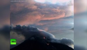 L’éruption du volcan de Colima au Mexique devient menaçante