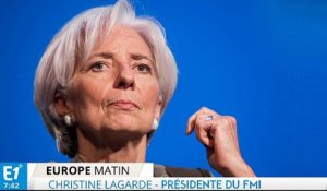 Christine Lagarde appelle à alléger la dette de la Grèce