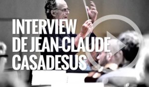 Concert de l'ONL au stade Pierre Mauroy: interview de Jean-Claude Casadesus
