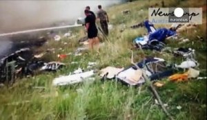 "C'est un avion de civils étrangers !" : Ukraine, la vidéo inédite