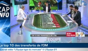 Zap : les 10 plus gros transferts de l'OM