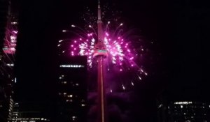 Découvrez ces magnifiques feux d'artifice de Toronto