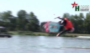 Grosse chute en Wakeboard - Fail et Faceplant énorme