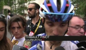 Cyclisme - Tour de France - 17e étape : Pinot «Bloqué dans la descente»