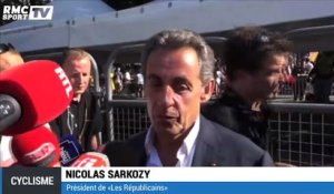 18e étape - Sarkozy : "Les équipes françaises ont besoin d'être soutenues"