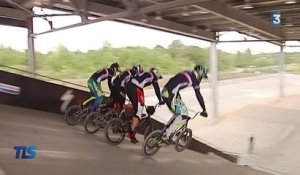 L'equipe de France de BMX aux championnats du Monde