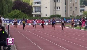 Finale 100 m Espoirs Filles