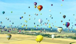 Rassemblement de 433 montgolfières en Lorraine