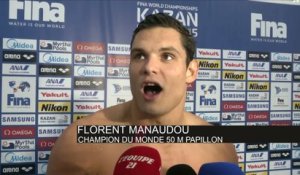 Natation - ChM (H) : Manaudou «Je ne pouvais pas mieux entamer la compétition !»