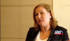 Livni expresses strong criticism of Israeli government's handling of Jewish incitement