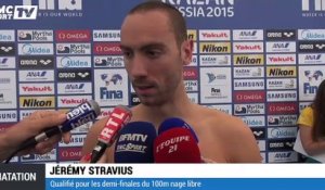 Mondiaux de natation - Stravius : "J'ai vite oublié"