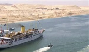 L'Egypte inaugure en grande pompe l'élargissement du canal de Suez