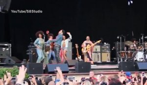 Lenny Kravitz s'est retrouvé bien embêté en plein concert