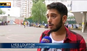 Paris: le lycée occupé par les migrants transformé en centre d'hébergement d'urgence provisoire
