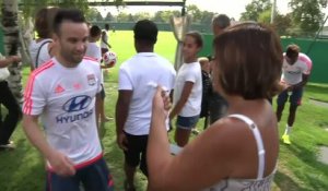 Foot - L1 - OL : Les premières images de Valbuena à l'entraînement