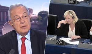 Lamassoure : "Marine Le Pen s'est déshonorée devant le parlement européen"