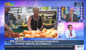 Emmanuel Lechypre: Croissance française: "La reprise se poursuit mais ne s'accélère pas" - 17/08