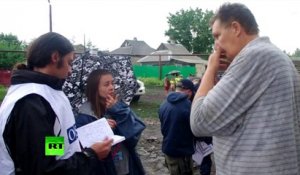 Les représentants de l’OSCE sont arrivés sur les sites des bombardements en Ukraine