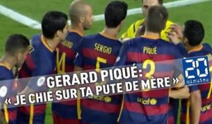 Gerard Piqué expulsé pour avoir insulté la mère de l'arbitre de touche