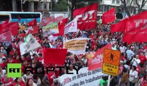 Brésil : la manifestation pro-présidente attire une foule à São Paulo