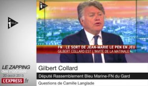 FN: "Jean-Marie Le Pen m'emmerde" déclare Gilbert Collard - Le Zapping des matinales