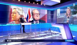 Front national : Jean-Marie Le Pen devant le bureau exécutif du parti