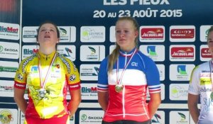 Championnat de France Juniors Dames 2015 : La marseillaise de Typhaine Laurance