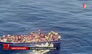 3 000 migrants à la dérive en mer Méditerranée ont été secourus