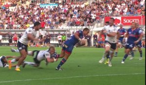 TOP14 - Grenoble - Agen : 38-23 - ESSAI Marc GIRAUD (AGE) - Saison 2015/2016