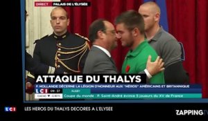 Attaque dans un Thalys : Les héros décorés de la Légion d'honneur par François Hollande !