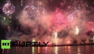 Un concours de feu d’artifices met en valeurs les charmes de Moscou