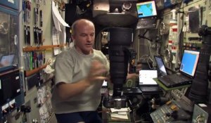 Demo de l'accélération ressentie dans le station spatiale ISS au moment du Reboost
