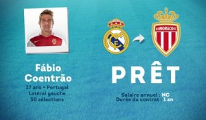 Officiel : Fabio Coentrao prêté à l'AS Monaco !