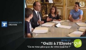 Zapping TV  : la question déroutante d'un enfant à François Hollande