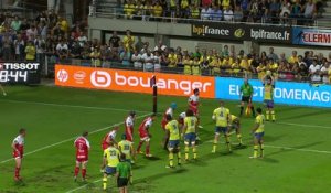 TOP14 - Clermont - Grenoble : 25-6 - ESSAI Fritz LEE (CLE) - Saison 2015/2016