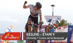 Résumé - Étape 9 (Torrevieja / Cumbre del Sol. Benitatxell) - La Vuelta a España 2015