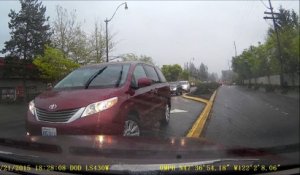 Une conductrice provoque un accident et accuse l'autre conducteur.... Mauvaise foie!