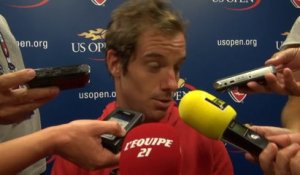 Tennis - US Open (H) : Gasquet «J'étais crispé aujourd'hui»