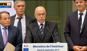 Cazeneuve détaille les augmentations de "capacités d'accueil" des demandeurs d'asile