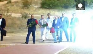 La visite privée de Silvio Berlusconi en Crimée, avec son ami Poutine