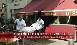 Fusillade mortelle dans le centre de Marseille
