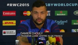 Rugby - CM - XV de France : Chouly «Jacques Brunel a ciblé ce match»