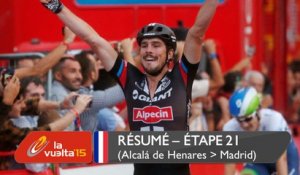 Résumé - Étape 21 (Alcalá de Henares / Madrid) - La Vuelta a España 2015