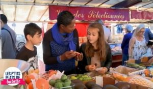 Babette part au marché avec deux enfants