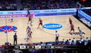 France - Lettonie - resume du match - EuroBasket 2015