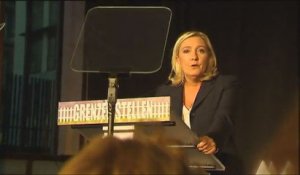 Manifestation contre la venue de Marine Le Pen à Bruxelles