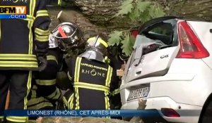 Rhône-Alpes: 2 morts à  cause des vents violents